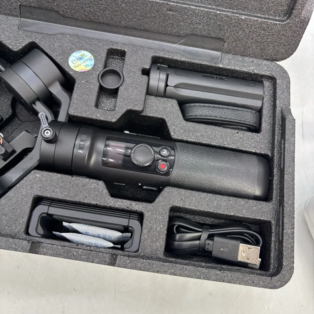 Zhiyun Crane-M2 Gimbal Stabilizer for Camera Smartphone, 360° Rotation, OLED